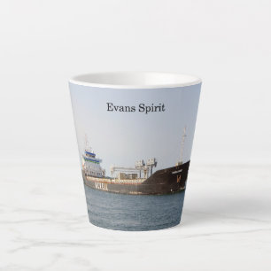 Evans Spirit latte mug