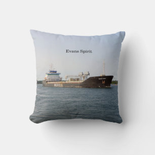 Evans Spirit square pillow