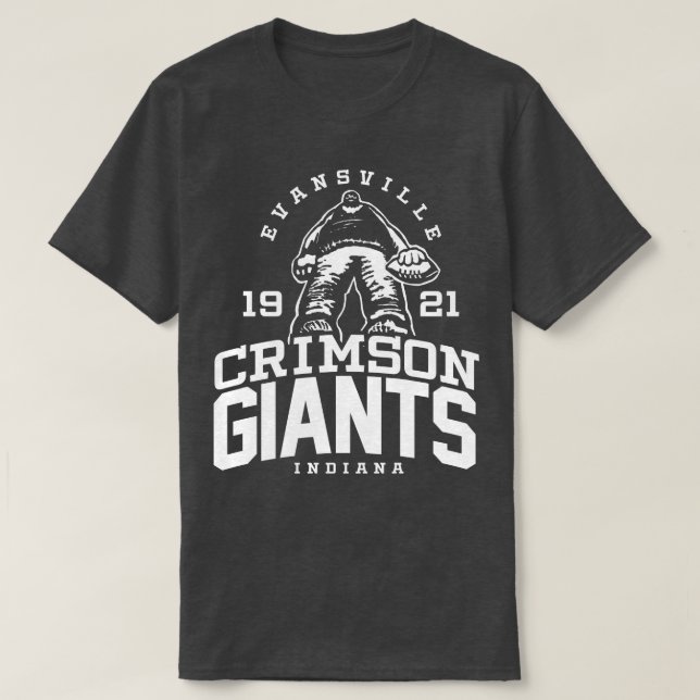 Evansville Crimson Giants T-Shirt (Design Front)