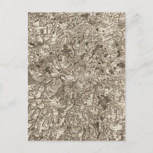 Evaux Postcard