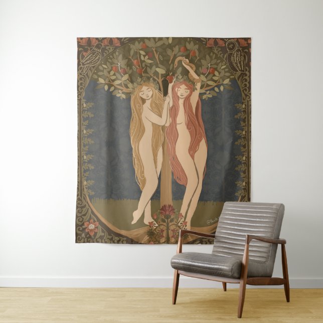 Eve and Lilith Tapestry (In Situ)