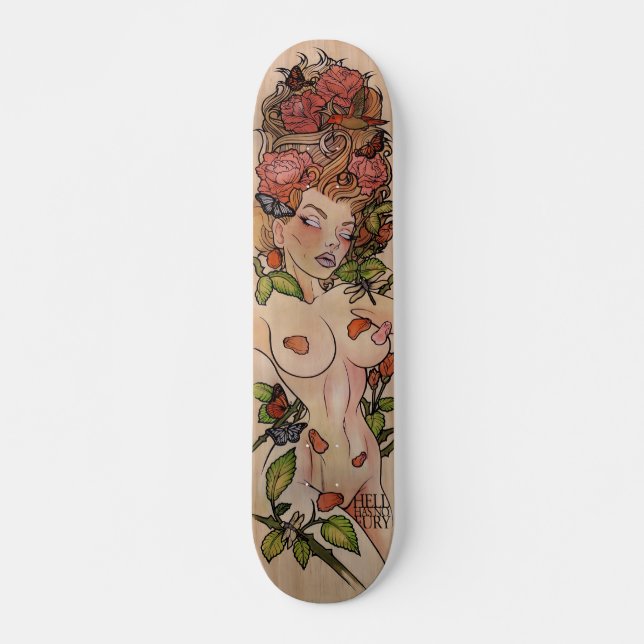 Eve of Eden Skateboard (Front)