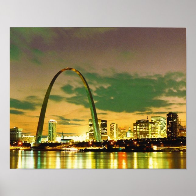 Eve of the 1982 World Series- St. Louis, Missouri Poster (Front)