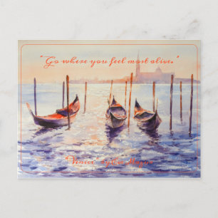 EVE Venice Sunset Postcard