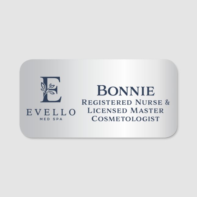 Evello Name Tag - Bonnie (Front)