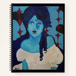 Evelyn Blue Notebook