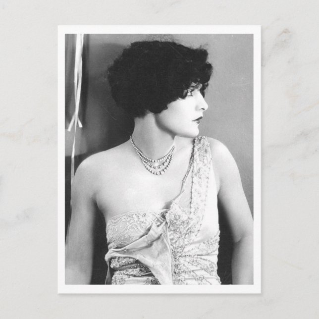 Evelyn Brent, Actress Postcard (Front)