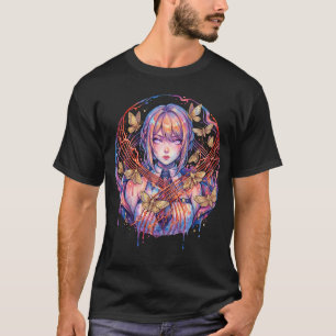 Evelyn Chevalier ZZZ Red Burning Tethers Portrait T-Shirt