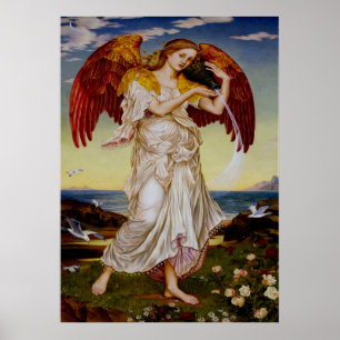 Evelyn De Morgan – Eros Poster