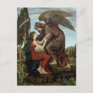 Evelyn de Morgan - The Angel of Death Postcard