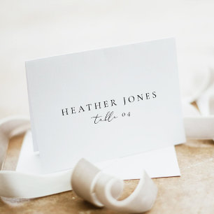 EVELYN Elegant Minimalist Script Place Cards