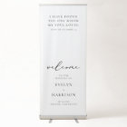 EVELYN Elegant Minimalist Script Wedding Welcome