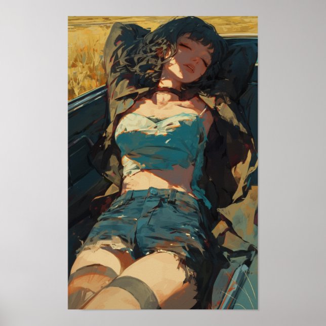 Evelyn McHale 1947 Art Deco Vintage Poster (Front)