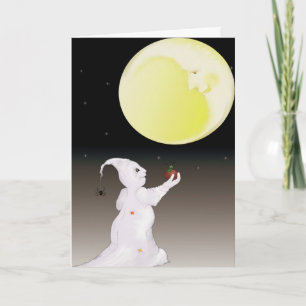Even a Ghost Needs Friends Halloween Card
