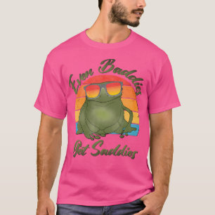Even Baddies Get Saddies Funny Frog T-Shirt