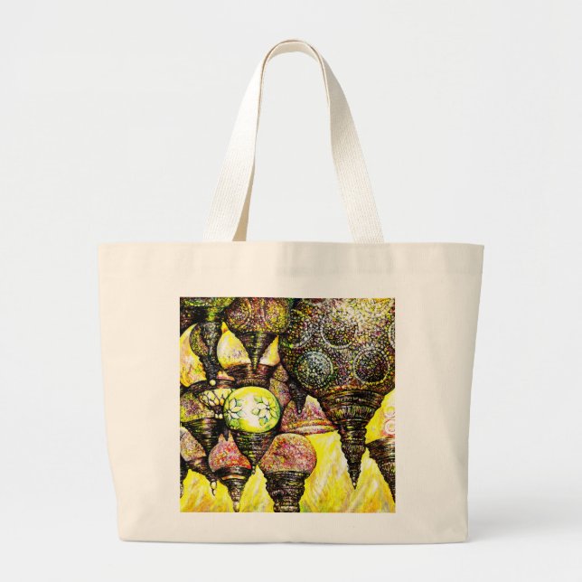 Even Bigger Idea of Colour Large Tote Bag (Front)