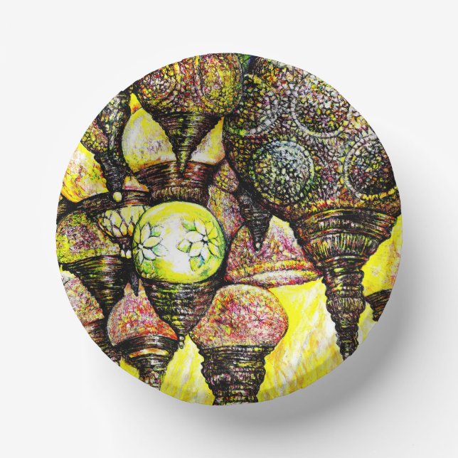 Even Bigger Idea of Colour Paper Plate (Front)