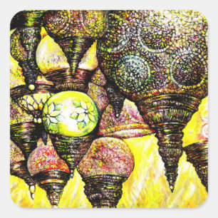 Even Bigger Idea of Colour Square Sticker