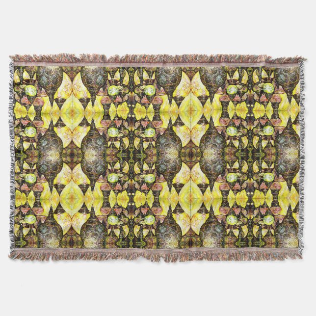 Even Bigger Idea of Colour Throw Blanket (Front)