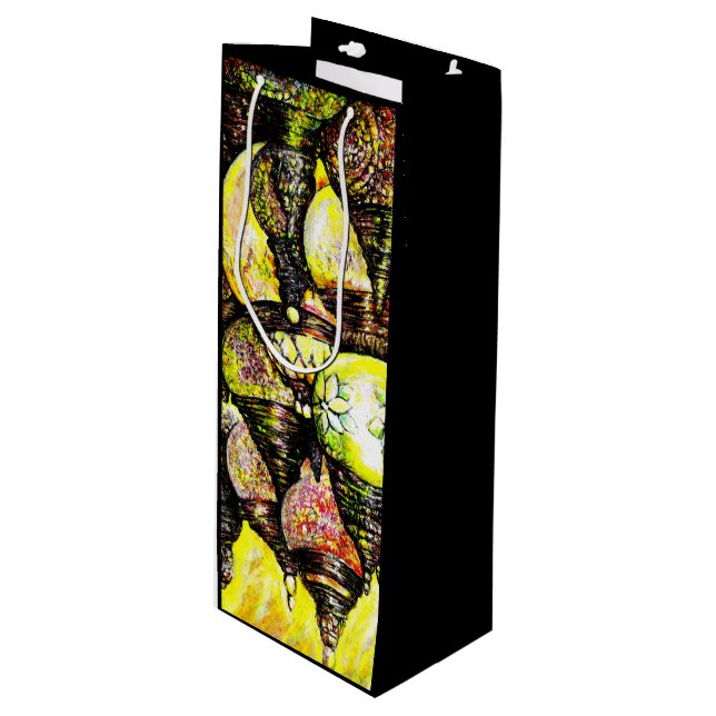 Even Bigger Idea of Colour Wine Gift Bag (Front Angled)