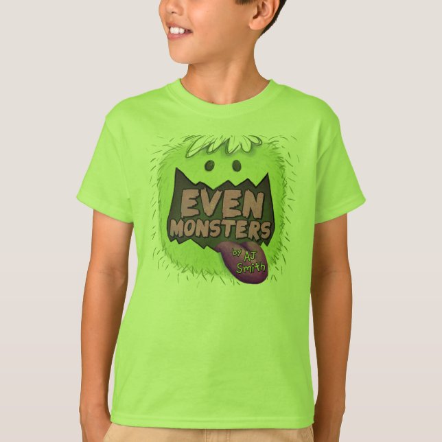 Even Monsters "Glubb" Kids' T-Shirt (Front)