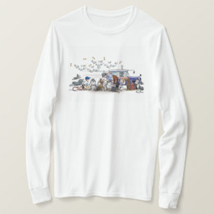 Even The Dogs & Cats Love Their Mailman! T-Shirt