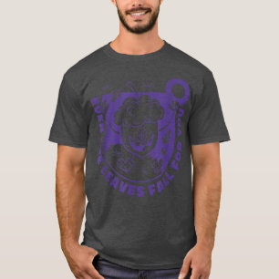 Even The Leaves Fall For You Autumn Season Retro C T-Shirt