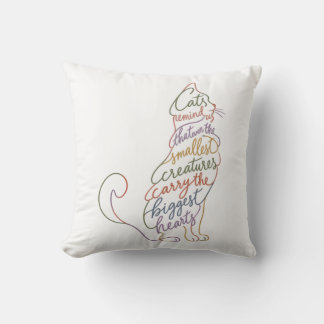 Even the Smallest Creatures Carry the Biggest Hear Cushion