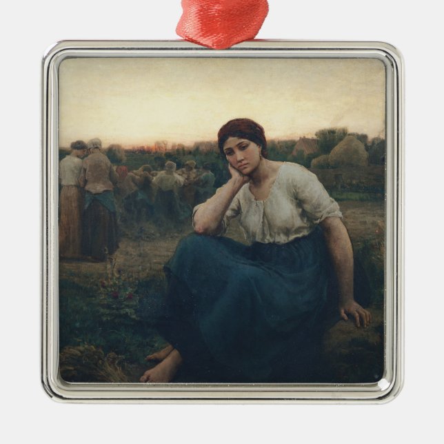 Evening, 1860 metal tree decoration (Front)