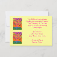 Evening Affair 'Our Celebration Continues' Invite
