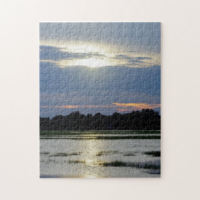 Evening At Folly River Jigsaw Puzzle (Vertical)