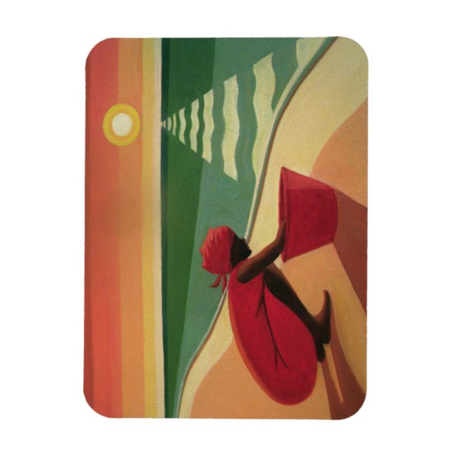 Evening Calm 2003 Magnet (Vertical)