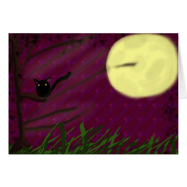 Evening Cat Moon (Front Horizontal)