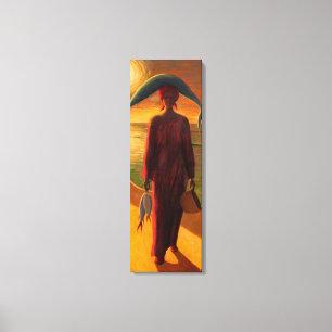 Evening Catch Canvas Print