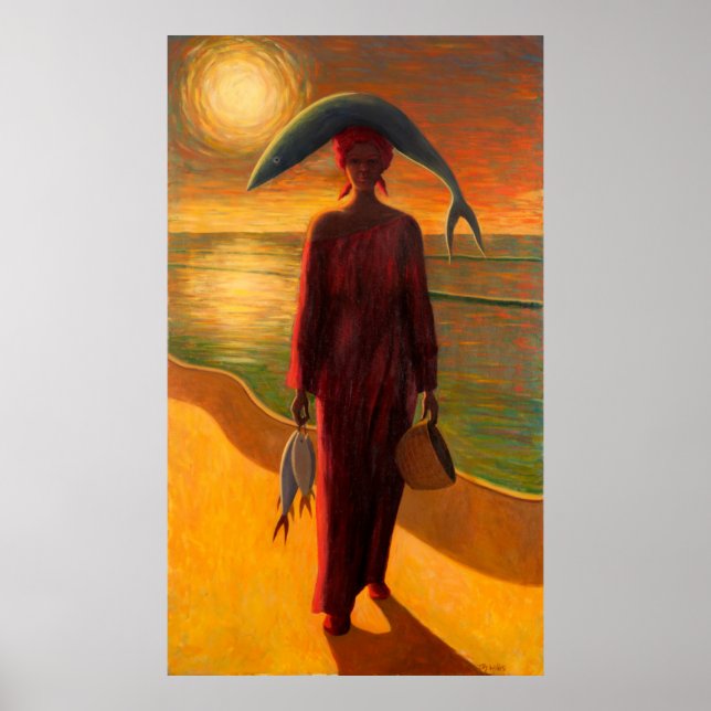 Evening Catch Poster (Front)