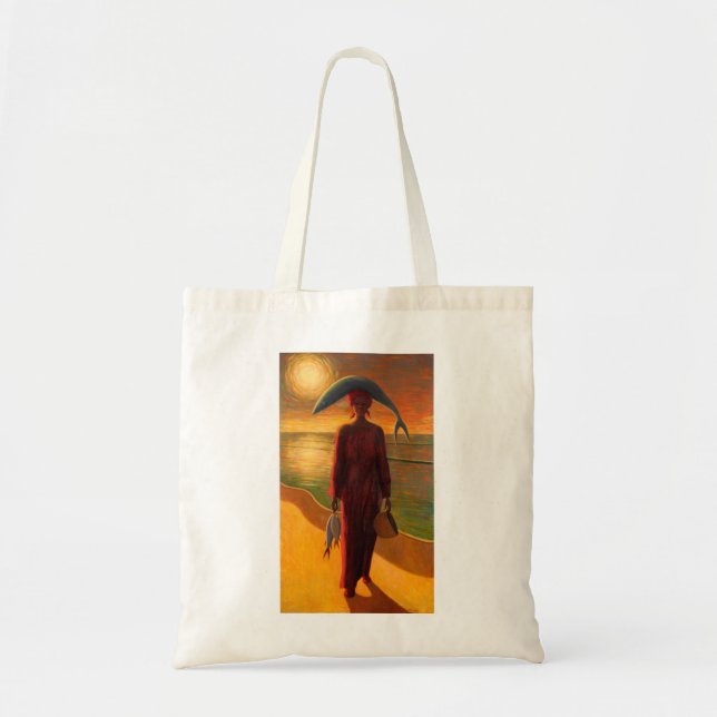 Evening Catch Tote Bag (Front)