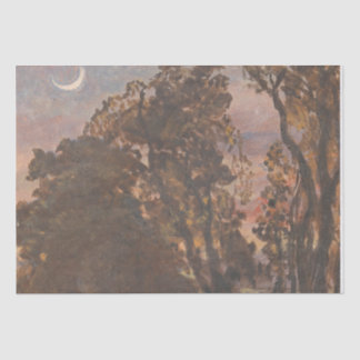 Evening, Cattle Watering Samuel Palmer Tissue Paper