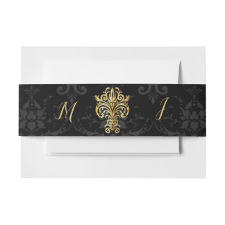 Evening Chic Invitation Belly Band