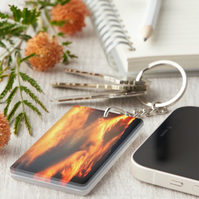 Evening Clouds Key Ring (Front Right)