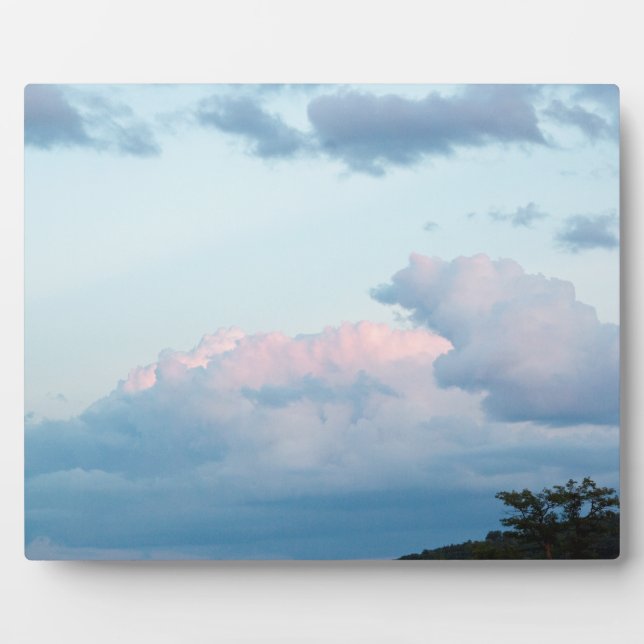 Evening Clouds Plaque (Front)