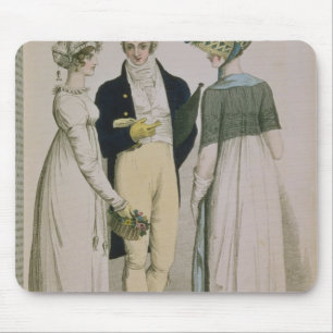 Evening Dresses for illustration Mouse Pad