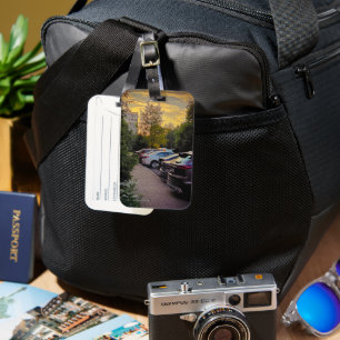 Evening Drive Luggage Tag – Customisable