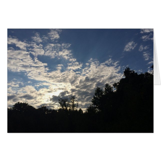 Evening Falls, card (Front Horizontal)