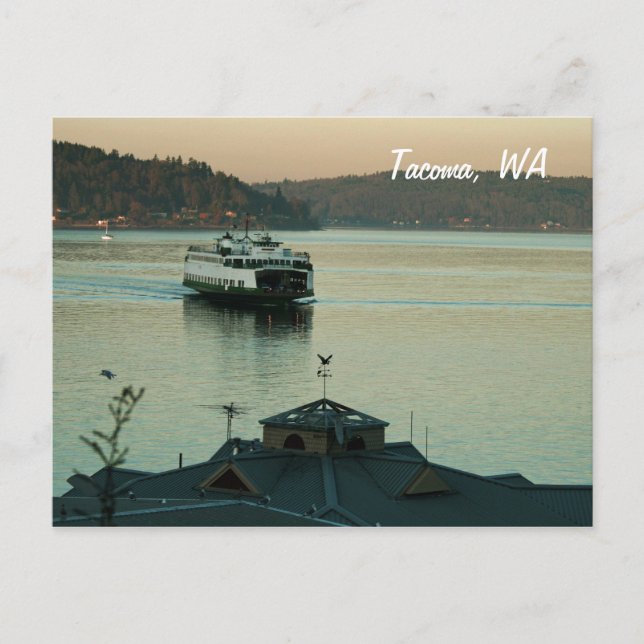 Evening Ferry Postcard (Front)