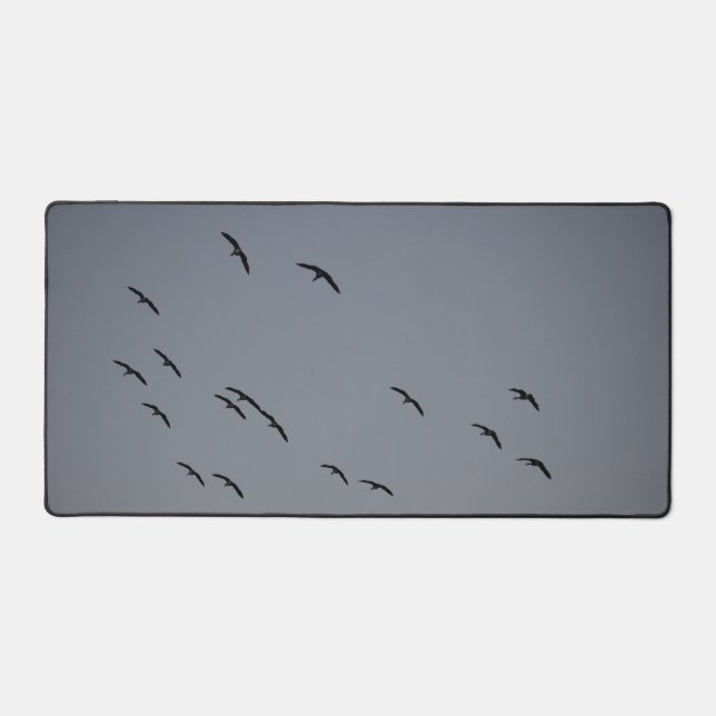 Evening Flight  Desk Mat (Front)