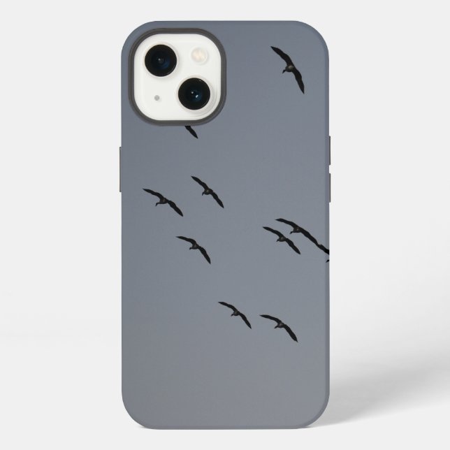 Evening Flight iPhone Case (Back)