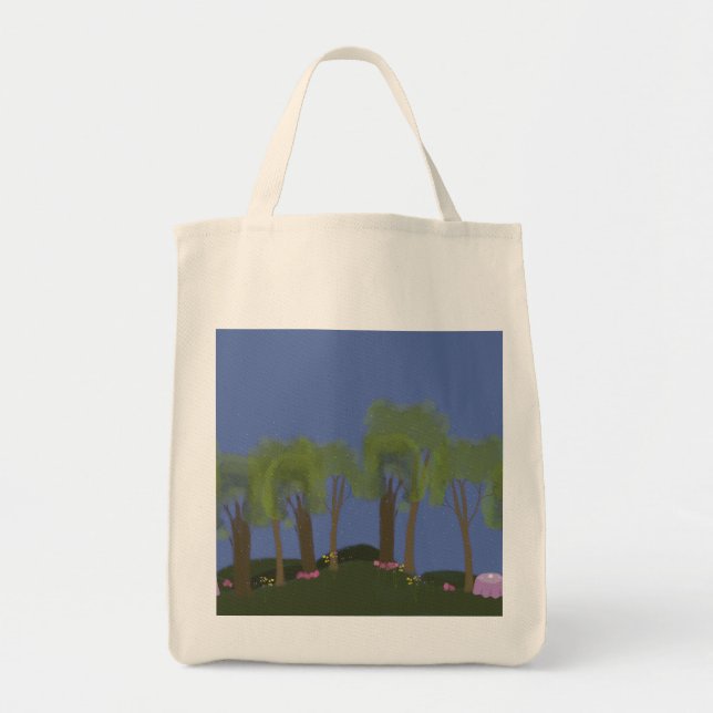 Evening Forest Tea Tote Bag (Front)