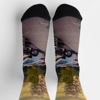 Evening Glow Street Socks – Customisable