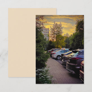 Evening Glow Urban Invitation – Customisable