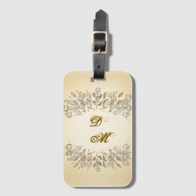 “Evening in Glory“ Acrylic Luggage Tag (Front Vertical)
